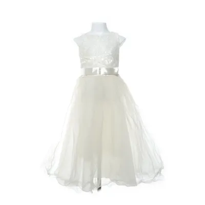 Långklänning (Beige) från Ai Meng Baby Bomull, Polyester