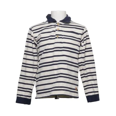 Henley Shirt (Blau, Weiß) von Hust and Claire Elasthan, Bio-Baumwolle
