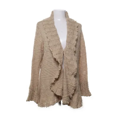 Wrap cardigan (Beige) from Maria Bellesi Acrylic, Wool