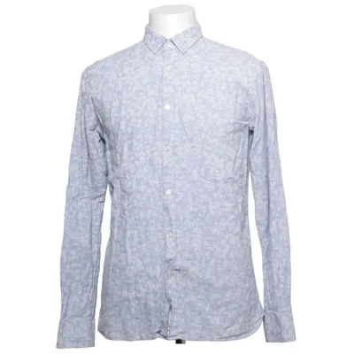 Skjorta (Blå, Vit, Flerfärgad) från Knowledge Cotton Apparel Bomull, Linne