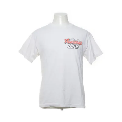 T-shirt (White, Multicolored) from Pleasures Cotton