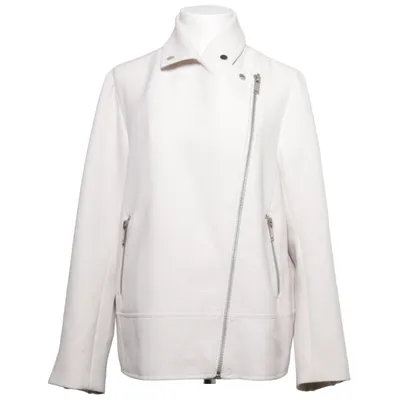 Biker jacket (Beige) from Ellos Elastane, Polyester, Viscose
