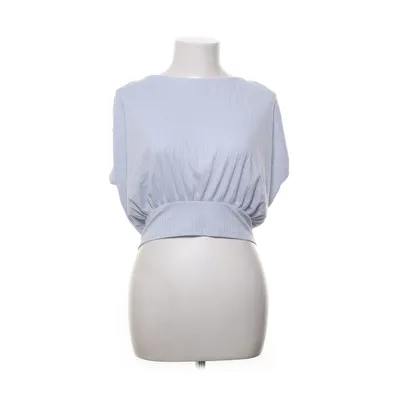 Top (Blauw) van Bubbleroom Elastaan, Polyester, Viscose