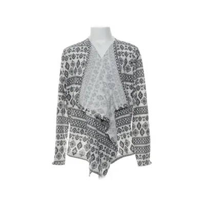 Kofta (Vit, Svart) från H&M Elastan, Polyester, Viskos