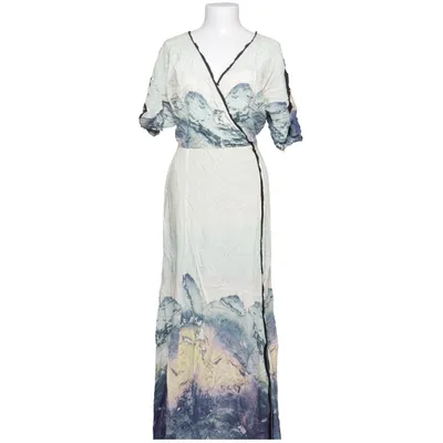 Maxi jurk (Blauw, Wit, Meerkleurig) van Dagmar Viscose