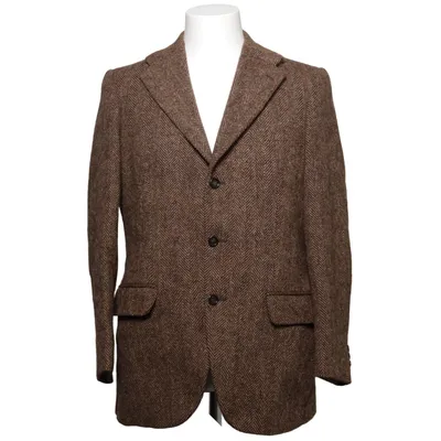 Kavaj (Brun) från Harris Tweed