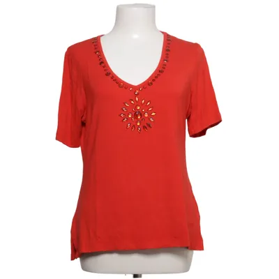 T-shirt (Rød) fra Pompöös Elastan, Viscose