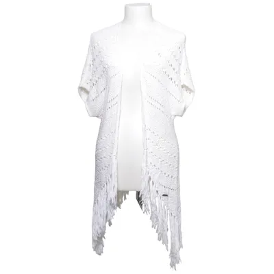 Vest (White) from Hollister Acrylic, Cotton