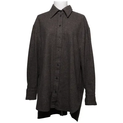 Surchemise (Gris, Noir) de Norr Polyester, Laine