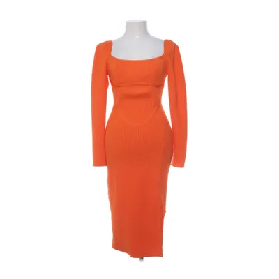 Maxi jurk (Oranje) van Fashion Nova Elastaan, Polyester