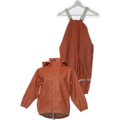 Regnställ (Orange) från Kuling Polyester