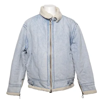 Gefütterte Jeansjacke (Blau) von Zara Man Baumwolle, Polyester