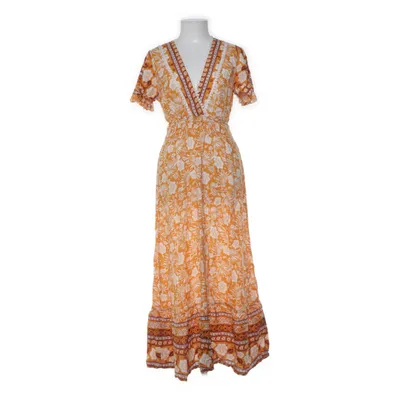 Robe longue (Blanc, Jaune, Rouge) de Shein Viscose