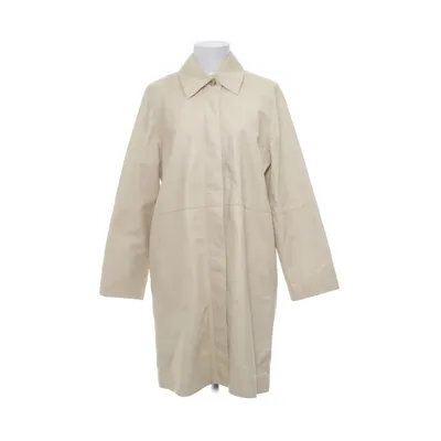 Frakke (Beige) fra Dagmar Læder