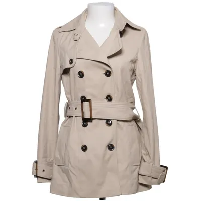 Trenchcoat (Beige) från Mint & Berry Bomull, Elastan, Polyester