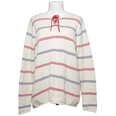 Strickpullover (Weiß, Blau, Rot) von Soda Wear Baumwolle