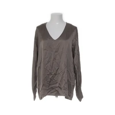 Blouse (Bruin) van Andijamo Zijde, Viscose