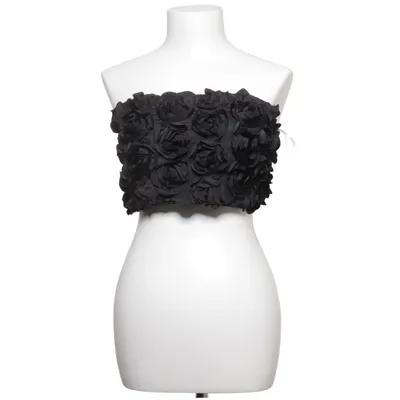 Crop top (Svart) från Faeriesty Elastan, Polyester