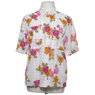 Korte mouwen shirt (Wit, Meerkleurig) van Akris Katoen