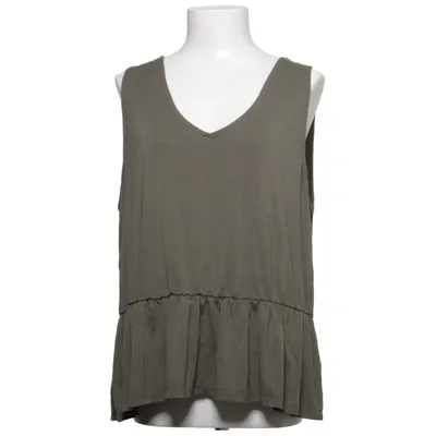 Peplumtopp (Grön) från Happy Holly Elastan, Viskos