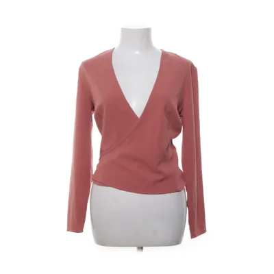 Slå-om bluse (Rød) fra American Apparel Elastan, Polyester