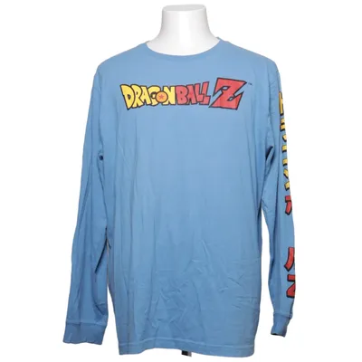 Langærmet t-shirt (Blå) fra DragonBallz Bomuld, Polyester