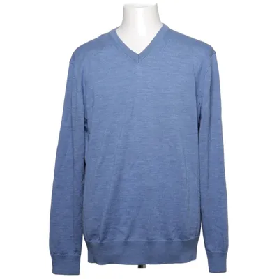 Pullover (Blå) fra Thomas Pink Merinould