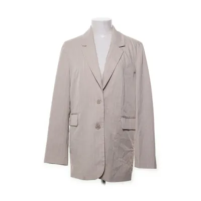 Blazer (Beige, Hvid) fra Bik Bok Elastan, Genanvendt polyester, Viscose