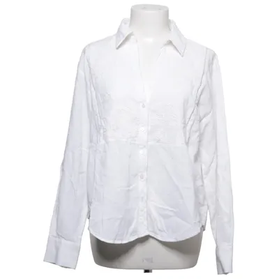 Shirt (Wit) van Zara Katoen, Linnen