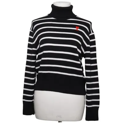 Turtleneck (Sort, Hvid) fra AMI Paris