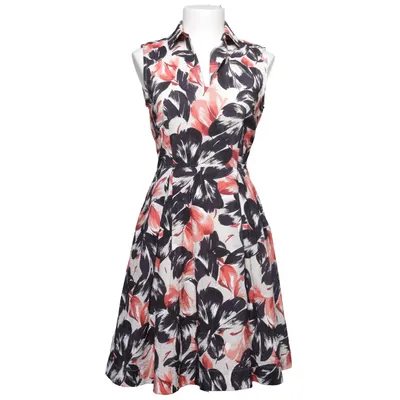 Dress (Black, Red, White, Multicolored) from French Connection Cotton, Linen, Polyamide, Polyester, Viscose