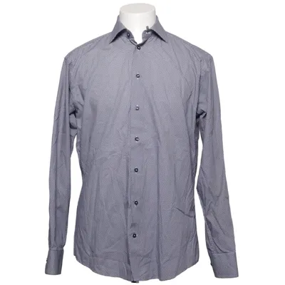 Chemise (Bleu, Blanc) de Long Island Coton