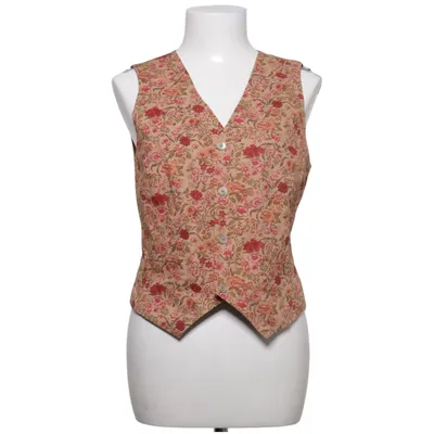 Vest (Brown, Red, Multicolored) from Newhouse Acetate, Cotton