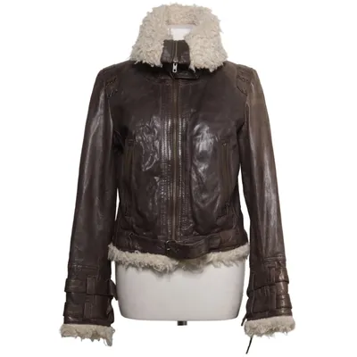Shearling jas (Bruin) van Rock'n Blue