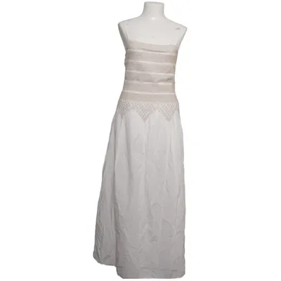 Dress (White) from & Other Stories Viscose, Cotton