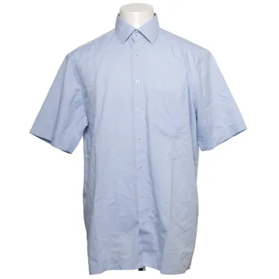 Korte mouwen shirt (Blauw) van Tailor & Son Katoen