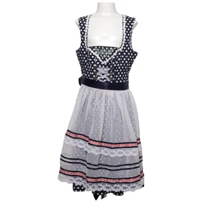 Dirndl (Blauw, Wit, Rood) van Country Line