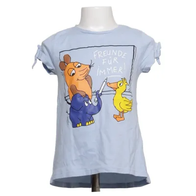 T-shirt (Blå, Flerfarvet) fra DieMaus Bomuld