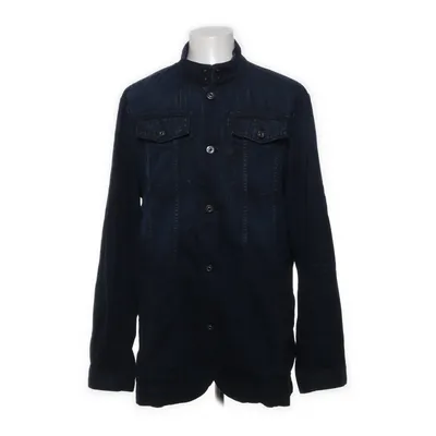 Jeansjacka (Blå) från Raw Bomull, Polyester, Skinn