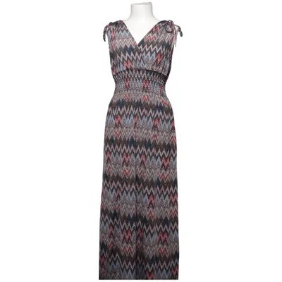 Maxi jurk (Blauw, Meerkleurig) van Airisa Elastaan, Viscose