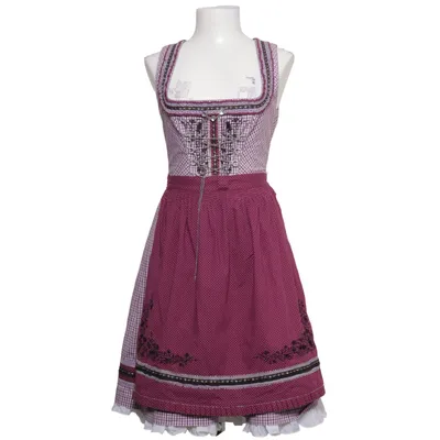 Dirndl (Lilla, Flerfarvet) fra Spieth & Wensky Acetat, Bomuld, Elastan, Polyester