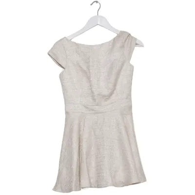 Jurk (Beige) van Miss Real Polyester, Viscose