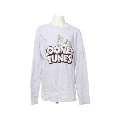 T-shirt à manches longues (Gris) de Looney Tunes Coton, Polyester