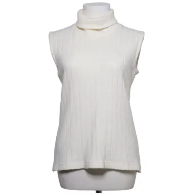 Pull sans manches (Blanc) de Elinette Acrylique, Laine