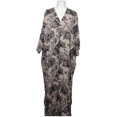 Robe chemise (Beige, Noir) de Pernilla Wahlgren Design Viscose
