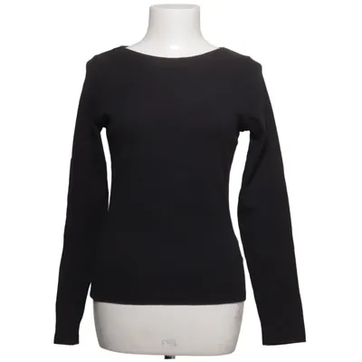 Strickpullover (Schwarz) von Uniqlo Baumwolle, Elasthan