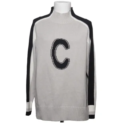Pull-over (Beige, Noir, Blanc) de Casual Wear Acrylique, Coton