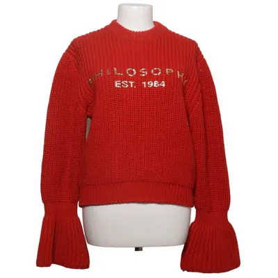 Trui (Rood) van Philosophy di Lorenzo Serafini Wol