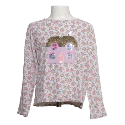 Långärmad t-shirt (Vit, Flerfärgad) från Mini Boden Bomull
