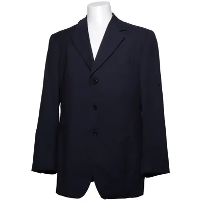 Blazer (Blauw) van Romeo Gigli Cupro, Wol